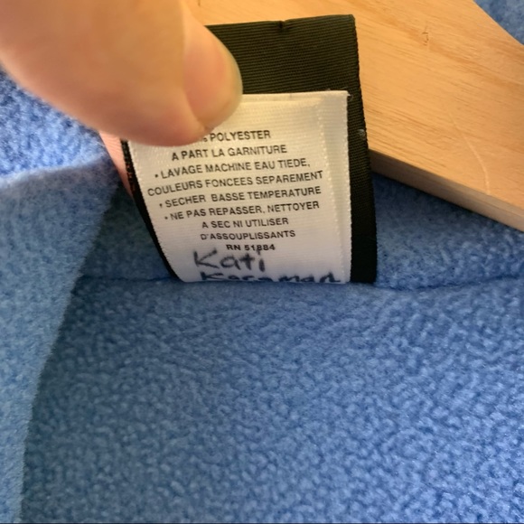 Patagonia Capilene Fleece Quarter-Zip Midweight Pullover in Size Small | Blue - Picture 6 of 10